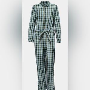 Burberry Lampton Plaid Jumpsuit - New With Tags (Size 14 US / 16 UK)
